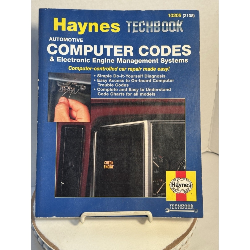 Haynes Tech Book Auto Computer Codes & Electronic Engine Mgmt Systems 10205